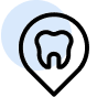 visit dentist near you icon